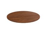 The Living Store Piano Del Tavolo Rotondo Marrone Scuro Ø80X1,5 Cm Legno Di Quercia Trattato