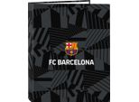 Raccoglitore Ad Anelli F.C. Barcelona Nero Nero A4 26,5 X 33 X 4 Cm