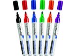 Pennarello Per Lavagne Tz 1 Set Da 6 Assortiti Confezione Da 10