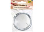 Folia 79660 Basteldraht Alu - Silber, 2 Mm X 5 M