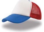 Atlantis Rapp | Original Trucker Cap - Colore: Bianco/Rosso/Royal - Taglia: Unica