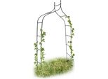Relaxdays 2X Arco A Traliccio In Metallo Curvo Con Sfere