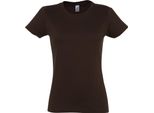 Sols - Maglietta "Imperial"" Da Donna A Maniche Corte PC291 (Xl) (Cioccolato)"