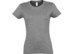 Sols - Maglietta "Imperial"" Da Donna A Maniche Corte PC291 (S) (Grigio Screziato)"