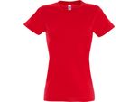Sols - Maglietta "Imperial"" Da Donna A Maniche Corte PC291 (S) (Rosso)"
