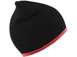 Cappello / Berretto Invernale Unisex Result, Reversibile BC977 (Taglia Unica) (Nero/Rosso)