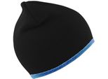 Cappello / Berretto Invernale Unisex Result, Reversibile BC977 (Taglia Unica) (Nero/Blu Cielo)