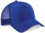 Trucker Retro Cap Beechfield Snapback Cap 5-Panel Vari Colori Colori (Bright Royal)