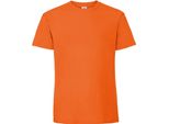 Maglietta Fruit Of The Loom Herren Premium PC3033 (M) (Arancione)