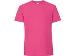 Maglietta Fruit Of The Loom Herren Premium PC3033 (M) (Fucsia)