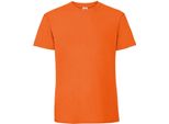 Maglietta Fruit Of The Loom Herren Premium RW5974 (M) (Arancione)