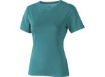 Maglietta Elevate Nanaimo Da Donna, Manica Corta PF1808 (2XL) (Blu Acqua)
