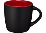 Tazza Bullet In Ceramica Riviera PF243 (8,4 X 8,8 Cm) (Nero/Rosso)