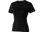 T-Shirt Elevate Da Donna Nanaimo, Manica Corta PF1808 (L) (Nero)