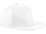 Berretto Da Baseball Beechfield Unisex Retro Rapper (2 Pezzi/Confezione) RW6724 (Taglia Unica) (Bianco)