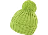 Result Cappello Unisex Winter Essentials Con Pompon RW3705 (Taglia Unica) (Lime)