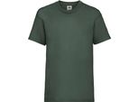 Maglietta Fruit Of The Loom Per Bambini, Manica Corta BC329 (3-4 Anni (104)) (Verde Bottiglia)