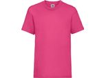 Maglietta Fruit Of The Loom Per Bambini, Manica Corta BC329 (5-6 Anni (116)) (Fucsia)