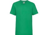 Maglietta Fruit Of The Loom Per Bambini, Manica Corta BC329 (3-4 Anni (104)) (Verde Kelly)