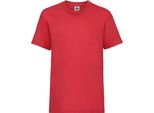 Maglietta Fruit Of The Loom Per Bambini, Manica Corta BC329 (5-6 Anni (116)) (Rosso)