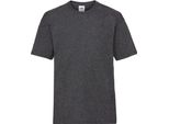 Maglietta Fruit Of The Loom Per Bambini, Manica Corta BC329 (3-4 Anni (104)) (Grigio Scuro Screziato)