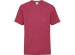 Maglietta Fruit Of The Loom Per Bambini, Manica Corta BC329 (3-4 Anni (104)) (Rosso Vintage Screziato)