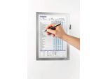 Durable Cornice Espositiva Duraframe® Magnetic Note A4, Argento, 498923