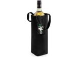 Borsa Per Bottiglie In Cotone Westford Mill (2 Pezzi/Confezione) BC4527 (Taglia Unica) (Nero)