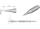 Punta Per Saldatura Serie Jbc C245, Forma Rotonda, C245030/Ø 0,3 Mm, Diritta C245030
