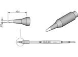 Punta Per Saldatura Jbc Serie C245, Forma Rotonda, C245903/Ø 1,0 Mm, Diritta C245903