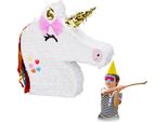 Relaxdays 3 X Pinata Unicorno