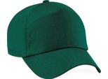 Berretto Da Baseball Beechfield Unisex Original Con 5 Pannelli PC2097 (Taglia Unica) (Verde Bottiglia)