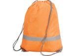 Borsa Da Palestra Shugon Stafford Hi-Vis Con Coulisse (13 Litri) (2 Pezzi/Confezione) BC4377 (Taglia Unica) (Hi Vis Orange)