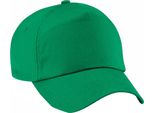 Berretto Da Baseball Beechfield Unisex Original Con 5 Pannelli PC2097 (Taglia Unica) (Verde Kelly)