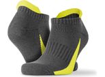 Calze Sportive Unisex Spiro, 3 Paia PC3497 (37-41 Eu) (Grigio)