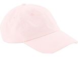 Beechfield Unisex 6 Panel Dad Cap BC3683 (Taglia Unica) (Rosa Pastello)