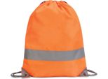 Borsa Da Palestra Shugon Stafford Tinta Unita - 13 Litri (2 Pezzi/Confezione) BC4325 (Taglia Unica) (Arancione Fluorescente)