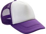 Result - Cappello Trucker Detroit BC4787 (Taglia Unica) (Viola/Bianco)