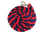Shires Horse Lead Stick Bicolore ER595 (Taglia Unica) (Blu Navy/Rosso)