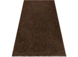 Tappeto Soffi Shaggy 5Cm Maro Marrone 200X290 Cm