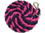 Shires Horse Lead Stick Bicolore ER595 (Taglia Unica) (Navy/Fucsia)