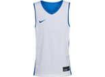 Maglietta Nike Reversibile Senza Maniche Bianco, Blu 10 Anni Uomo Bianco, Blu 10 Anni