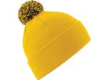 Beechfield - Berretto Da Uomo/Donna Unisex BC4657 (Taglia Unica) (Oro/Nero)