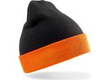 Result Genuine Recycled - Cap "Black Compass"" BC4851 (Taglia Unica) (Nero/Arancione)"