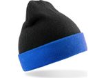 Result Genuine Recycled - Cap "Black Compass"" BC4851 (Taglia Unica) (Nero/Blu Reale)"