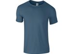 T-Shirt Da Uomo Gildan In Stile Soft, Manica Corta, Girocollo BC484 (Xl) (Blu Indaco)
