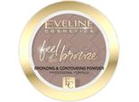 Eveline Cosmetics Feel The Bronze Puder BrąZująCy 01 Milky Way, 4 G
