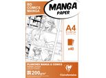 Blok Clairefontaine Manga Bd Comic Confezione A4, 40 Listů, 200 G
