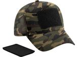 Beechfield - Cappello Da Baseball Con Patch Rimovibile PC4941 (Taglia Unica) (Jungle Camo)
