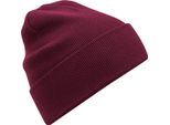 Beechfield - Berretto "Original"" Con Polsino BC4952 (Taglia Unica) (Rosso Borgogna)"